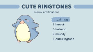 CUTE RINGTONES amp NOTIFICATION SOUNDS FREE  Zedge [upl. by Ahsinit]