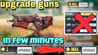 how to level up your gun fast in cod mobile  best trick to upgrade guns in cod mobile [upl. by Adelle]