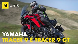 Yamaha Tracer 9 e Tracer 9 GT TEST Crossover di riferimento [upl. by Biron]