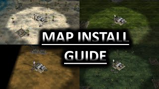 Generals Zero Hour Map Installation Guide [upl. by Junia328]