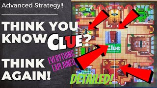 Clue Advanced Strategy Detailed To Explain Everything Cluedo [upl. by Anoli]