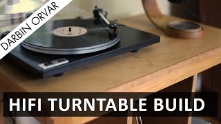 Building a HIFI Record Player Stand [upl. by Nagey]