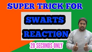 Swarts Reaction  ORGANIC CHEMISTRY TRICKS  BHARAT PANCHAL SIR [upl. by Fai]