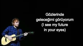 Ed Sheeran  Perfect Lyrics Türkçe Çeviri [upl. by Niveek487]