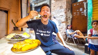 Inside FAVELAS of Rio de Janeiro  BRAZILIAN FOOD TOUR  National Dish of Brazil [upl. by Corabel919]