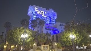 Full Tower of Terror Elevator Drop Ride POV at Disney California Adventure  CLOSING Soon [upl. by Celie]