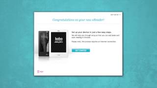 Setting up your Kobo Touch eReader Howto [upl. by Posehn]