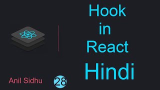 React tutorial in Hindi 28 Hooks in ReactJs [upl. by Lupee480]