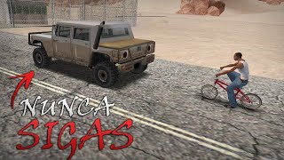 Nunca Sigas a los MILITARES de GTA San Andreas [upl. by Jacquelynn]