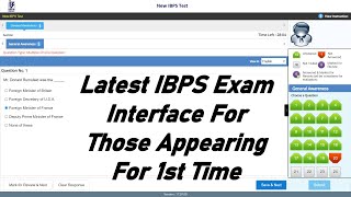 New IBPS ExamTest Interface  IBPS POClerk  Banking Prep [upl. by Kassity]