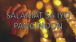 Salamat Sa Iyo Panginoon [upl. by Nealon818]