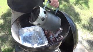 How To Set Up A Charcoal Grill For Smoking [upl. by Nirad94]