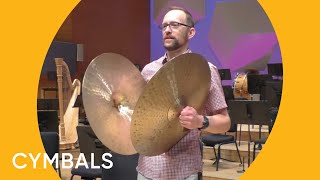 Guide to the Orchestra Cymbals Demonstration  Minnesota Orchestra [upl. by Onilatac]