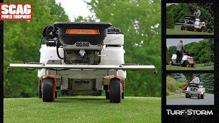 Turf Storm  Spreader  Sprayer  Scag Power Equipment [upl. by Arte]