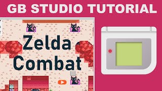 GB Studio  Zelda Style Combat Intro [upl. by Ordnajela]