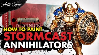 How to Paint Stormcast Eternals  Dominion [upl. by Eizus]