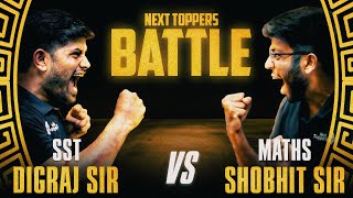 SST vs Maths Battle 🔥  Next Toppers [upl. by Anwahs343]