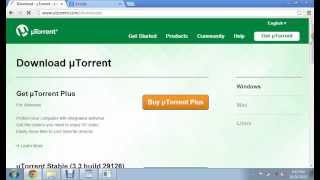 How to Download Free Movies Using uTorrent [upl. by Auqeenahs596]