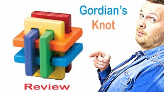 Gordians Knot from Thinkfun  Review [upl. by Eelatan]