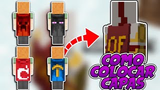 COMO COLOCAR CAPA NO MINECRAFT  TUTORIAL ATUALIZADO 2024 [upl. by Doralynn306]