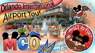 Orlando International Airport  MCO  Complete Airport Tour [upl. by Aleihs]