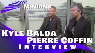 Kyle Balda and Pierre Coffin Interview Minions [upl. by Airegin899]