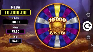 10000 Wishes Online Slot from Microgaming [upl. by Ailugram]