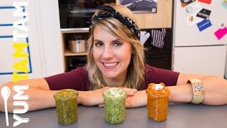 Pesto mal anders  Top 3 Pesto herzhaft amp süß  yumtamtam [upl. by Marlane]