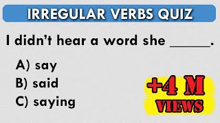 Irregular Verbs Practice Exercises [upl. by Anilosi535]