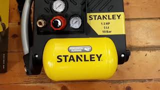 Stanley DN200105 air compressor  Stanley DN200  105 Luftkompressor [upl. by Isac]