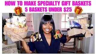 DIY GIFT BASKETS UNDER 25 [upl. by Gisele]