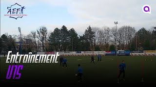 Entrainement des U15 du Dinamo Zagreb [upl. by Ellegna]