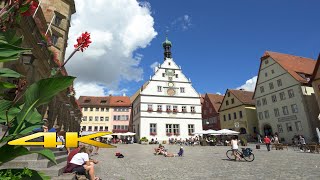 Rothenburg Ob Der Tauber 4K [upl. by Alekehs]