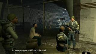 HalfLife 2 Episode 2 AR3 Argument [upl. by Nnaecarg]