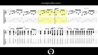 Shinedown  Simple Man Guitar Tab Play Along [upl. by Alethia]