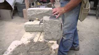 Site Cutting Arriscraft Building Stone [upl. by Azilanna928]