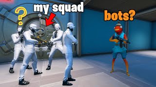 Fortnite squads but we pretend to be HENCHMEN [upl. by Zilada]