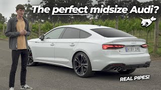 Audi S5 Sportback 2021 review  Chasing Cars [upl. by Ecnerolf]