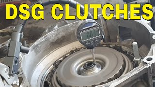 DSG CLUTCH PACK install in trans transmission [upl. by Longerich]