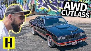 All Wheel Drive 1000hp Cutlass Carbon Fiber G Body Launches HARD [upl. by Audy]