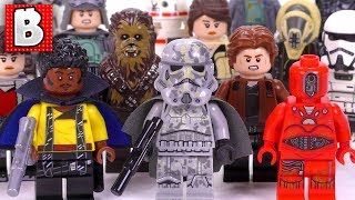 Every LEGO Star Wars Solo Movie Minifigure Really Great First Wave [upl. by Chon]