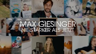 Max Giesinger  Nie stärker als jetzt Offizielles Video [upl. by Bihas]