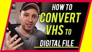 How To Transfer VHS Tapes To Your Computer [upl. by Nolyaw444]