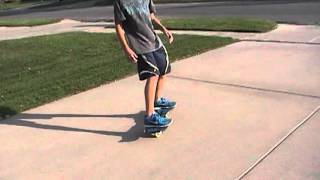 How to get on and ride a ripstik for beginners [upl. by Odey]