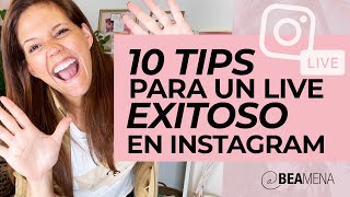 10 TIPS PARA UN LIVE EXITOSO EN INSTAGRAM INSTAGRAM LIVE [upl. by Lanza]