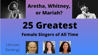 25 Greatest Female Singers of All Time [upl. by Okire]