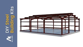 Pre Fabricated Steel Building Kits Customizable building solutions [upl. by Riesman]