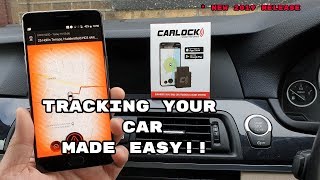 CARLOCK ANTITHEFT DEVICE GPS Tracker  Unboxing  Setup  Demo amp Review [upl. by Friedly]