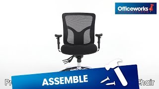 Professional Ergonomic Chair Assembly Instructions [upl. by Brigid75]