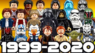 Every LEGO Star Wars Minifigure EVER MADE 19992020 [upl. by Alel]